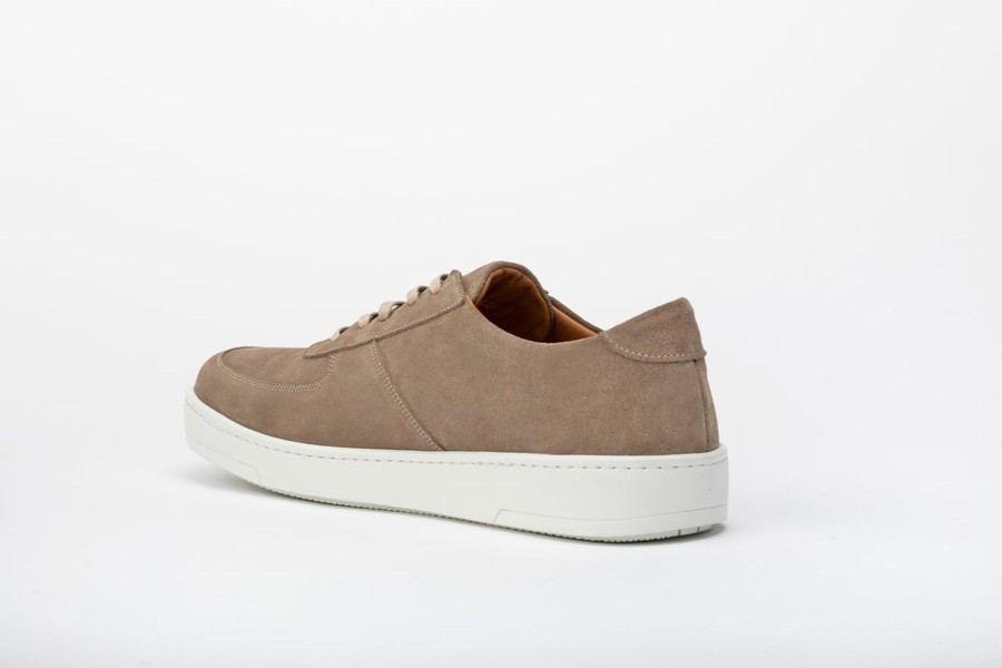 Men Human Scales Sneakers | Tim Suede Beige