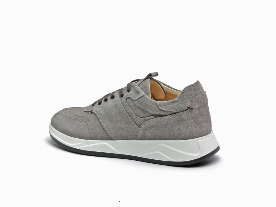 Men Human Scales Sneakers | Simon Suede Taupe