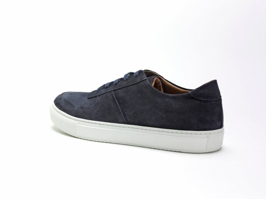 Men Human Scales Sneakers | Sean Suede Navy