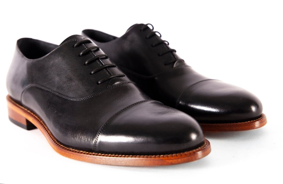 Men Human Scales Oxfords | Bruno Black