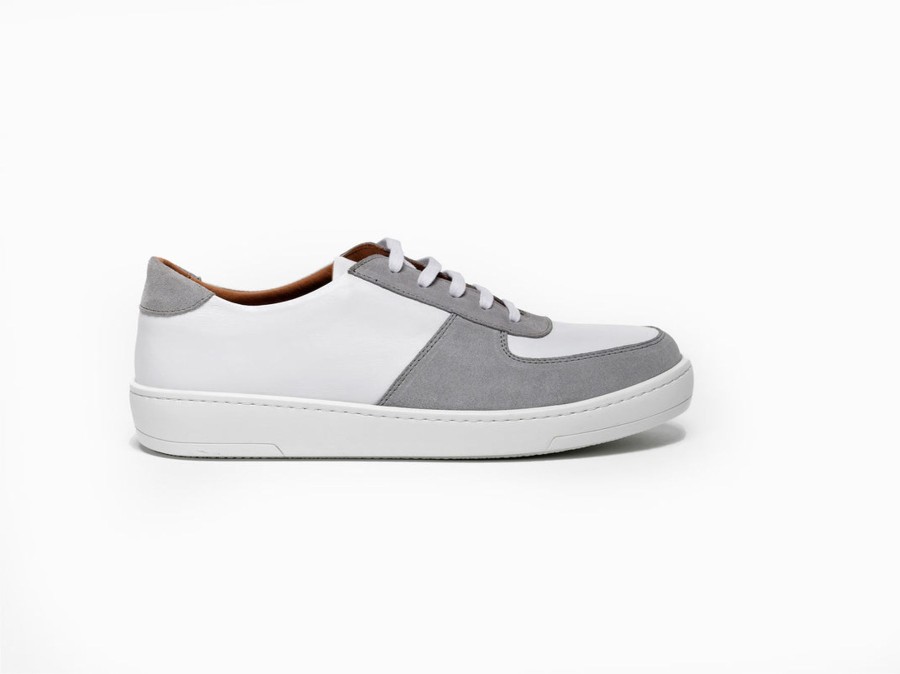 Men Human Scales Sneakers | Tim Sl White Grey