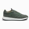 Men Human Scales Sneakers | Simon Suede Green