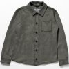 Men Human Scales Sweaters | Rickard Button Grey