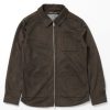 Men Human Scales Overshirts | Rickard Vegan Suede Taupe