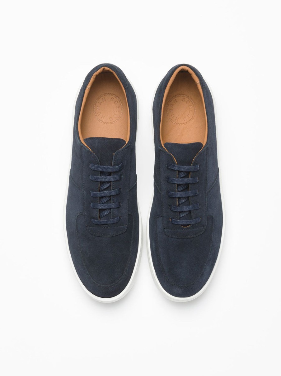 Men Human Scales Sneakers | Tim Suede Navy