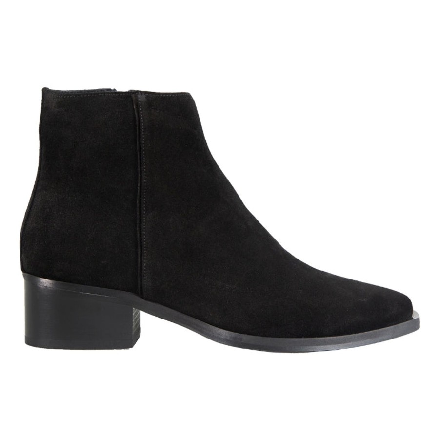 Women Human Scales | Stella Suede Black