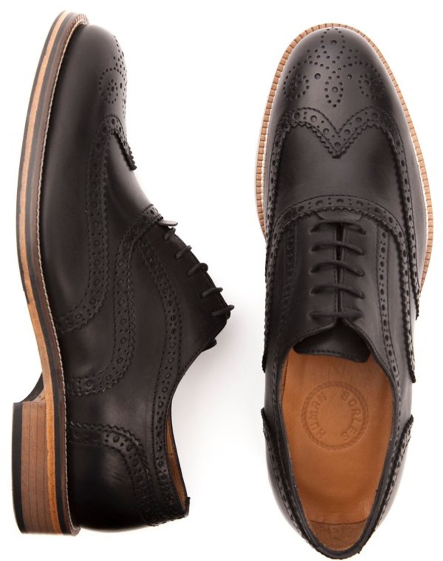 Men Human Scales Brogues | Gerry Black