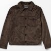 Men Human Scales Overshirts | Mark Vegan Suede Taupe