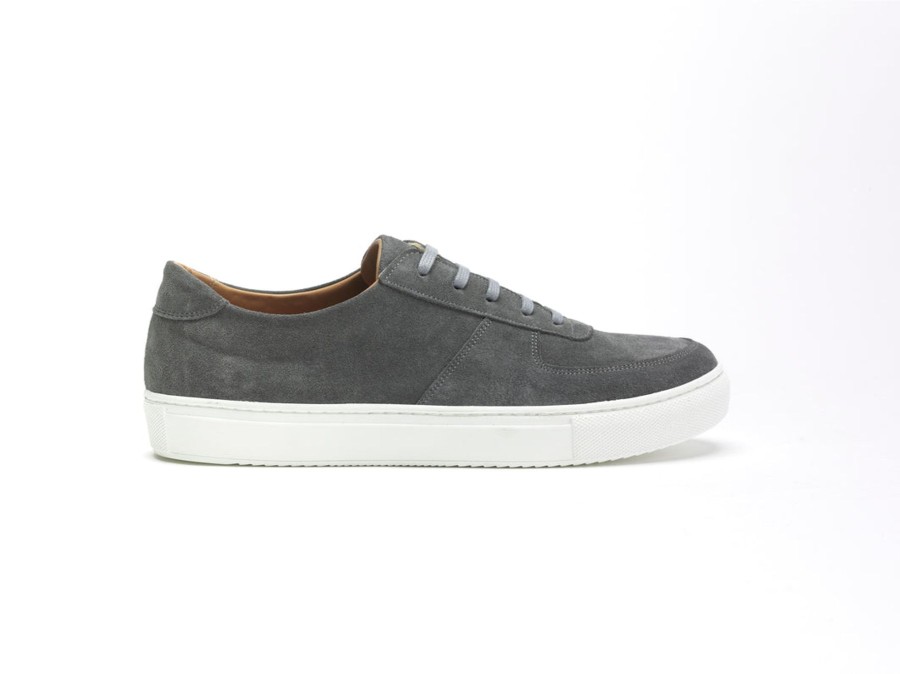 Men Human Scales Sneakers | Sean Suede Grey