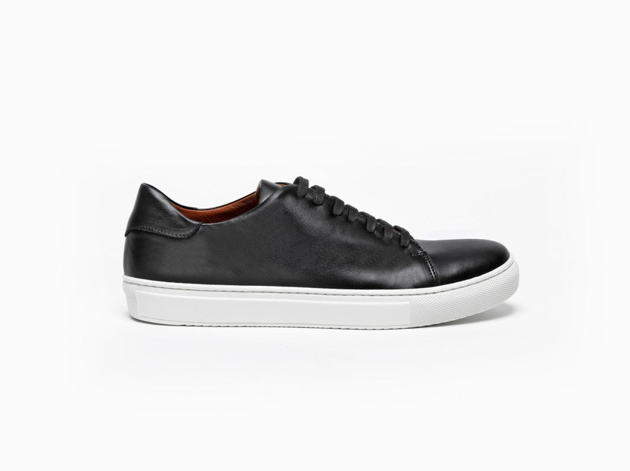 Men Human Scales Sneakers | Henry Black White